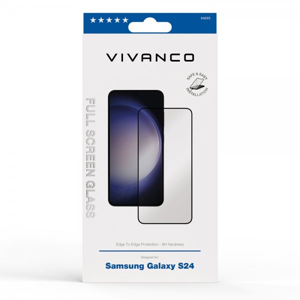 Vivanco Samsung Galaxy S24 Näytönsuoja Koko näyttö