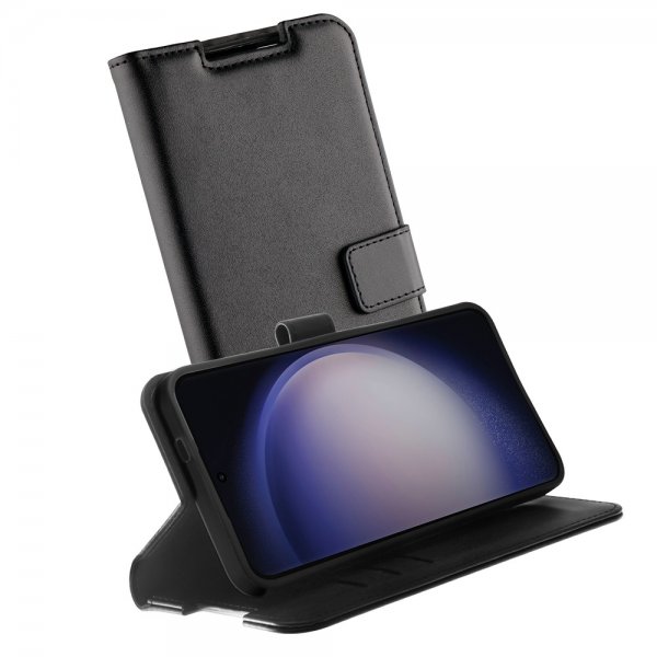Vivanco Samsung Galaxy S24 -suojakotelo Classic Wallet, musta