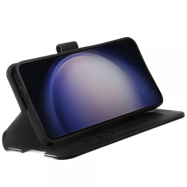 Vivanco Samsung Galaxy S24 -suojakotelo Classic Wallet, musta