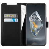 Vivanco OnePlus 12 Kotelo Classic Wallet Musta