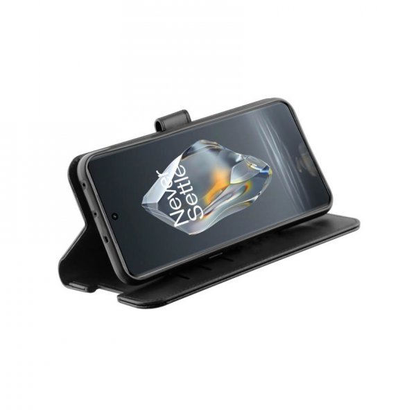 Vivanco OnePlus 12R Suojakotelo Classic Wallet Musta