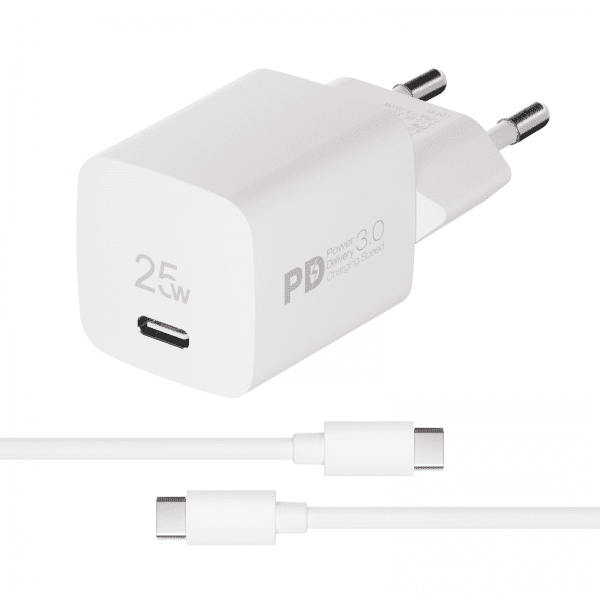 Vivanco Samsung-laturi kaapelilla 25 W Super Fast Charger Set