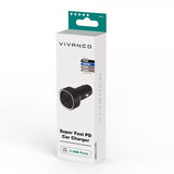 Vivanco Autolaturi Super Fast PD 60W USB-A/USB-C Musta