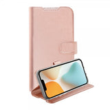 Vivanco iPhone 16e/17e Classic Wallet -kotelo ruusukulta