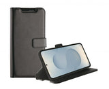Vivanco Samsung Galaxy S25 Edge Kotelo Classic Wallet Musta