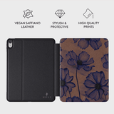 Burga iPad 10.9 (10. sukupolvi)/iPad 11 (A16) Folio Velvet Night -suojakotelo