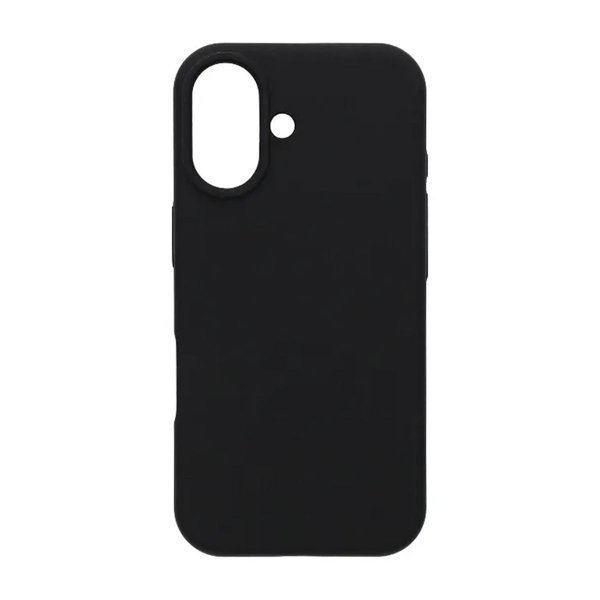 iPhone 17 kuori Nestemäinen silikoni Musta