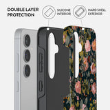 Burga Samsung Galaxy S24 Suojakuori Tough Bloomy Garden