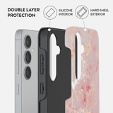 Burga Samsung Galaxy S24 Suojakuori Tough Golden Coral