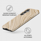 Burga Samsung Galaxy S24 Suojakuori Tough Full Glam