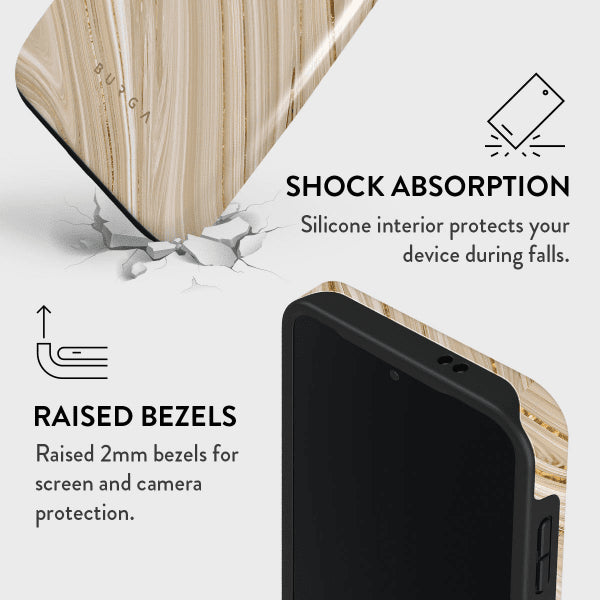 Samsung Galaxy S24 FE -suojakuori Burga Tough Full Glam