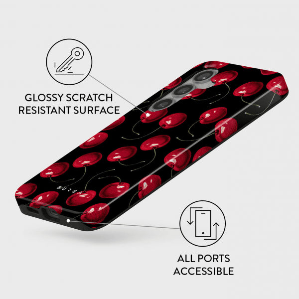 Burga Samsung Galaxy S24 Kuori Tough Cherrybomb