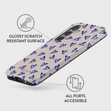 Burga Samsung Galaxy S24 Suojakuori Tough Love Me Right