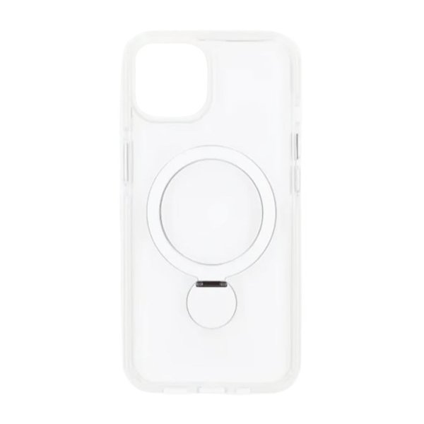 iPhone 13/iPhone 14 Suojakuori Sormipidike MagSafe Läpinäkyvä