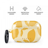 Burga AirPods Pro 2 Kotelo Design Lemon Tart