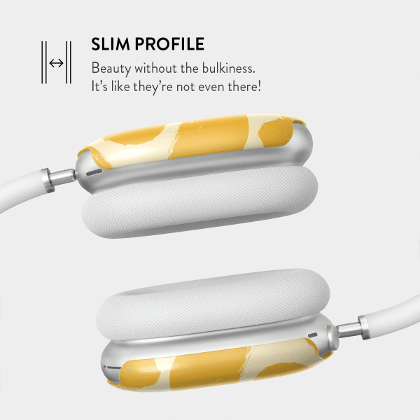 Burga AirPods Max kuori, muotoilu: Lemon Tart