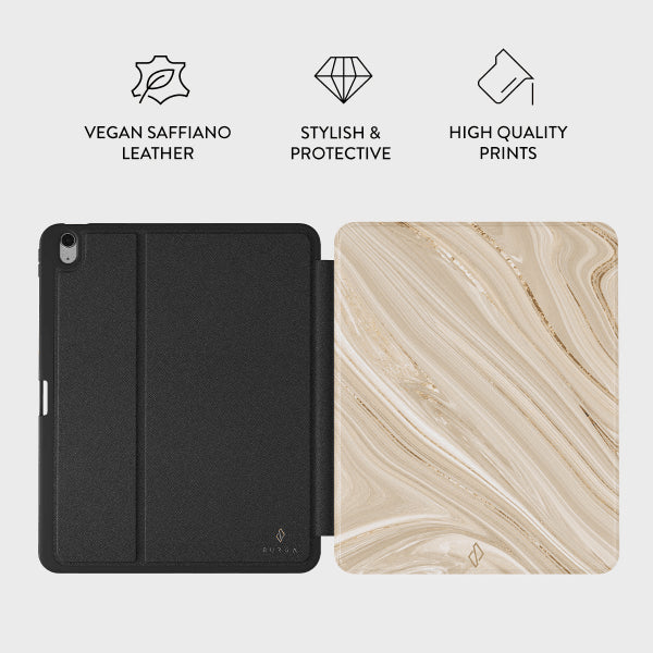 Burga iPad Air 11 (M2/M3/M4) Folio Full Glam -kotelo