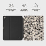 Burga iPad Air 11 (M2/M3/M4) Folio-kotelo Almond Latte