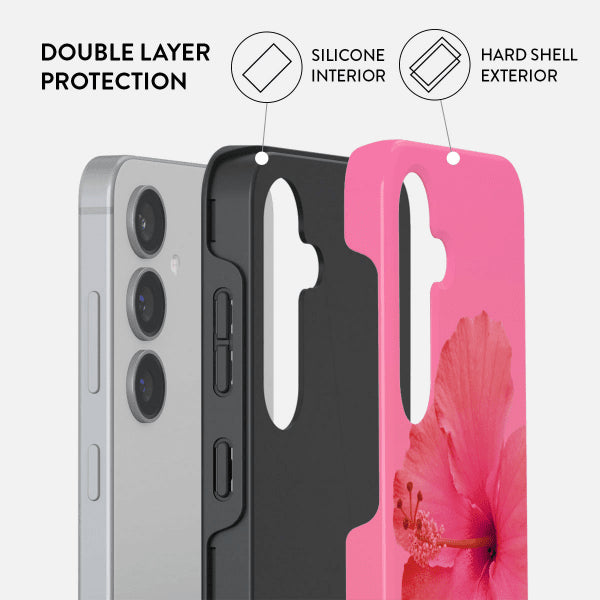 Burga Samsung Galaxy S24 Suojakuori Tough Island Girl