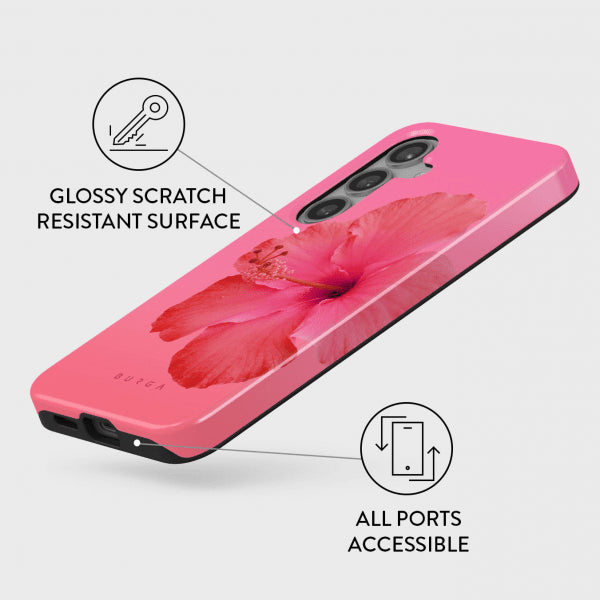 Burga Samsung Galaxy S24 Suojakuori Tough Island Girl