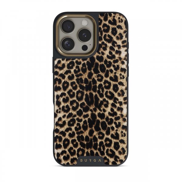 Burga iPhone 15 Pro -suojakuori Elite Dark MagSafe Player