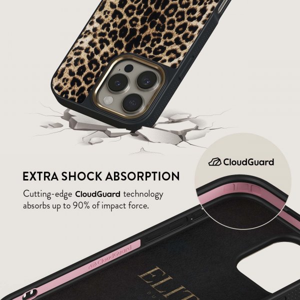 Burga iPhone 16 Pro Kuori Elite Dark MagSafe Player