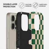 Burga iPhone 14 -suojakuori Tough MagSafe Ivy League