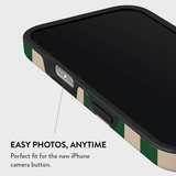 Burga iPhone 14 -suojakuori Tough MagSafe Ivy League