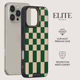 Burga iPhone 15 Elite Dark MagSafe Ivy League -suojakuori