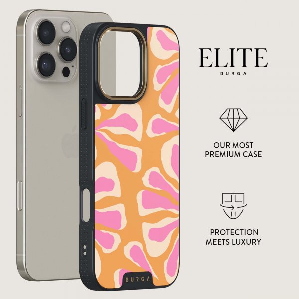 Burga iPhone 16 Pro Kuori Elite Dark MagSafe Aloha