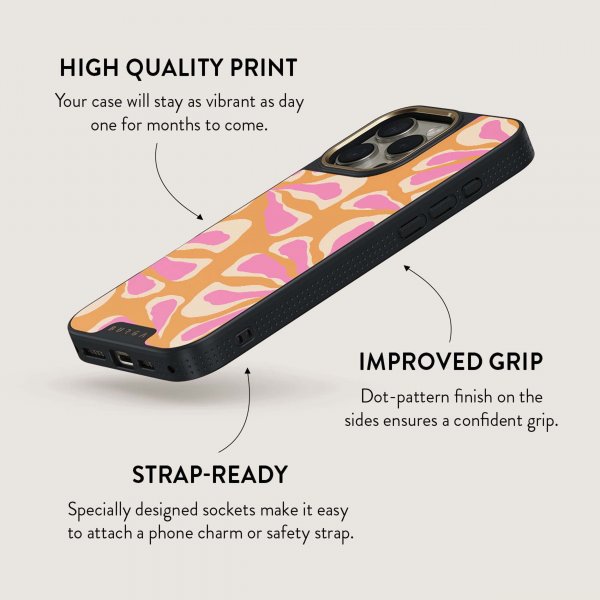 Burga iPhone 16 Plus -suojakuori Elite Dark MagSafe Aloha