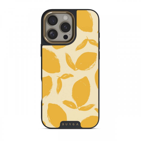 Burga iPhone 14 Elite Dark MagSafe Lemon Tart -kuori