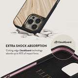Burga iPhone 16 Plus -suojakuori Elite Dark MagSafe Full Glam