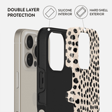 Burga iPhone 16 Pro Tough MagSafe -suojakuori Almond Latte