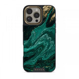 Burga iPhone 16 Pro Kuori Elite Dark MagSafe Emerald Pool