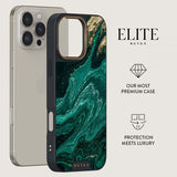 Burga iPhone 16 Pro Kuori Elite Dark MagSafe Emerald Pool