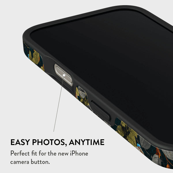 Burga iPhone 15 Pro Max -suojakuori Tough MagSafe Bloomy Garden
