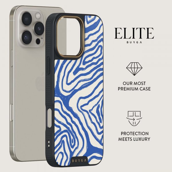 Burga iPhone 16 Pro Max Elite Dark MagSafe Seven Seas -kuori