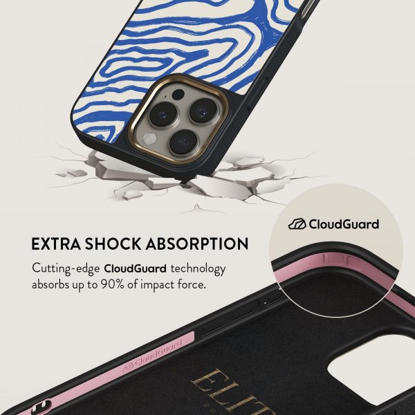 Burga iPhone 15 Elite Dark MagSafe Seven Seas -kuori