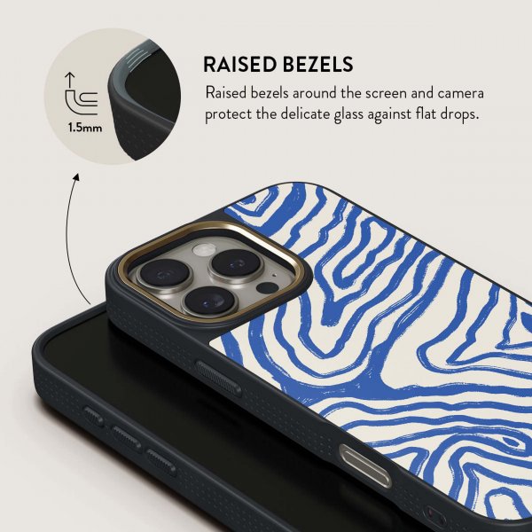 Burga iPhone 15 Elite Dark MagSafe Seven Seas -kuori