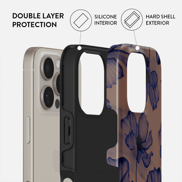 Burga iPhone 14 Suojakuori Tough MagSafe Velvet Night