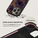 Burga iPhone 15 Plus Suojakuori Elite Dark MagSafe Velvet Night