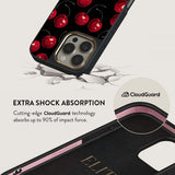 Burga iPhone 15 Plus Suojakuori Elite Dark MagSafe Cherrybomb
