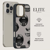 Burga iPhone 16 -suojakuori Elite Dark MagSafe Next Mistake