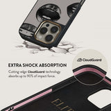 Burgan iPhone 15 Pro -suojakuori Elite Dark MagSafe Next Mistake