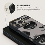 Burga iPhone 15 -kuori Elite Dark MagSafe Next Mistake