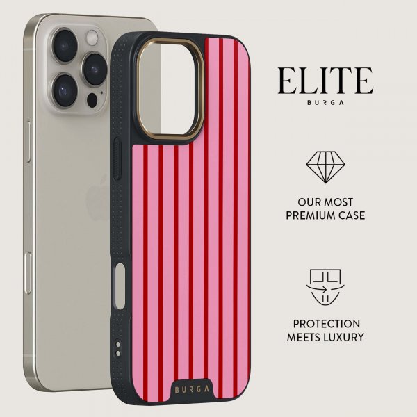 Burga iPhone 16 Plus -suojakuori Elite Dark MagSafe Favorite Bikini