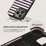 Burga iPhone 16 -suojakuori Elite Dark MagSafe Old Money