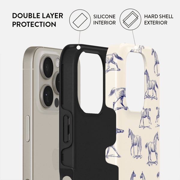 Burga iPhone 16 Pro Kuori Tough MagSafe Derby Race