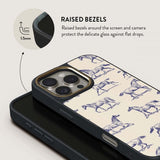 Burga iPhone 15 Pro Kuori Elite Dark MagSafe Derby Race